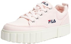 FILA Femme Sandblast C WMN Basket, Mauve Chalk-Marshmallow, 40 EU