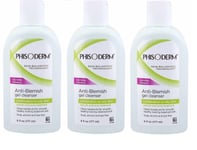 Phisoderm Anti-Blemish Gel Cleanser 6 Oz X 3 Packs