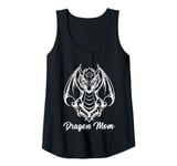 Womens Dragon Mom Tee Fantasy Mother Mythical Mama Mummy Dragons Tank Top