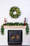 The 6ft Pre-lit Ultra Mixed Pine Garland | Christmas Tree World