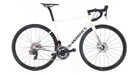 specialized tarmac s works carbone axs 12v    blanc   velo de route   specialized   bon etat