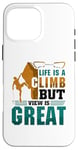 iPhone 16 Pro Max Life is a climb but the view is great - Bolder Rock Climber Case