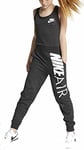 Nike G NSW JMPST AIR Body Fille, Black Heather/White, FR : XL (Taille Fabricant : XL)