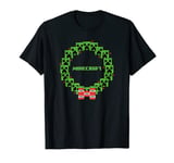 Minecraft Creeper TNT Circle Logo T-Shirt