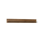 Furniture To Go | Brolo, Laminated Melamine, White and Black, Wall Shelf 197 cm