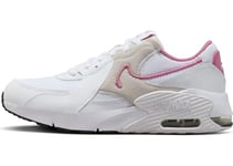 Nike Air Max Excee GS Basket, White/Elemental Pink/White, 36.5 EU