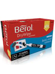 Berol whiteboard marker, rund spiss 2mm, eske med 12 stk., sort