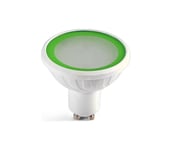 LED himmennettävä valonheitin polttimo EASY CONNECT GU10/4W/230V vihreä