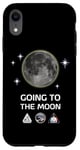 Coque pour iPhone XR Lancement officiel de fusée sur la lune