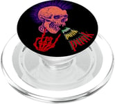 Punk Classic Tees Drummer Rock Bands Skull Diesel PopSockets PopGrip for MagSafe