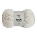 Socki Garn Ensfarget Ullmiks 100 g Adlibris