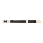 (Black )8 Hole Recorder Detachable Soprano Recorder Musical Instrument With BLW