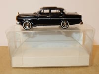 b MICRO BUSCH HO 1/87 MERCEDES-BENZ 220 noire TOIT OUVRANT fermé #40420 IN BOX