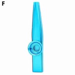 Metallmunspel Kazoo Munflöjt Musikinstrument Barnfest G blue One-size