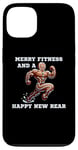 iPhone 13 Merry Fitness Happy New Rear Workout Christmas Cookie Case