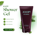 Joop Homme Luxury Shower Gel for Men 150ml - Luxurious Body Wash Soap