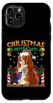 iPhone 11 Pro Christmas Is Better With A King Charles Spaniel Santa Claus Case