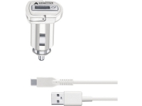 CL-laddare 12-24V - Samsung usb-c 15w med adapter och laddkabel för dataladdning