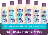 Aussie Miracle Moist Shampoo 300 ml - Pack of 6