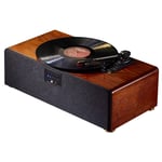 ZHIRCEKE Vinyl disc, Bluetooth disc with stereo speakers, supports the USB/RCA output/headphone jack/playback on cell phones