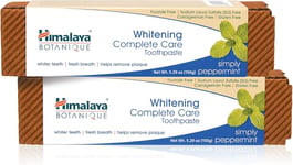 Himalaya Botanique Whitening Simply Peppermint |Prevents Germs and Improves Oral