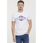 T-shirt Lee Cooper  T-shirt AZZIK Framboise