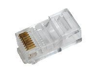 LogiLink Modular Plug for flat cables, RJ45 8P8C