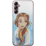 ERT GROUP Coque de téléphone Portable pour Samsung A14 4G/5G Original et sous Licence Officielle Disney Motif Bella 003 Parfaitement adapté à la Forme du téléphone Portable, Coque en TPU