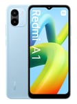 Xiaomi Redmi A1 Smartphone 4G, Grand écran HD+ 6,52", Batterie 5000 mAh, Double caméra 8 MP, 32 Go, Bleu