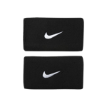 Nike Swoosh Doublewide Wristband Svart Svettband & pannband > Nike