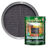 Cuprinol Ducksback Silver Copse 5 Litres 5 Year Matt Wood Shed & Fence Paint 