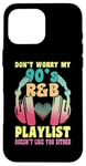 iPhone 16 Pro Max R&B Artist girls Vintage 90 s r and b graphic Case