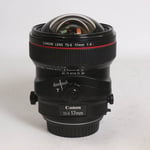 Canon Used TS-E 17mm f/4L Manual Focus Tilt Shift Lens