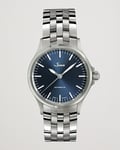 Sinn 556 Stainless Steel Watch 38,5mm Blue