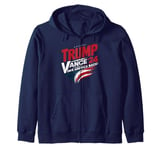 Donald Trump Red T Shirt Zip Hoodie