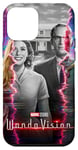 Coque pour iPhone 12 mini Marvel WandaVision Scarlett With & Vision Glitch Poster