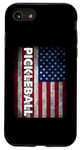 iPhone SE (2020) / 7 / 8 Pickleball American Flag USA Pickle Ball Player Patriotic Case