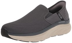 Skechers Homme Slip-ins RF D'lux Walker-Orford Basket, Charbon, 12.5 UK