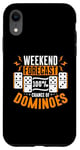 iPhone XR Weekend Forecast 100% Chance Of Loves Board Game Dominoes Case