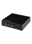 HDMI to RCA Converter Box with Audio - Composite Video Adapter - video converter - black