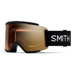 Smith Squad XL - Masque ski Black ChromaPop Pro Photochromic Gold Mirror