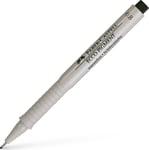 Faber-Castell Pigment Fineliner | 0,8 mm | Sort