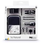 pack SO natural 9 éléments nintendo DS LITE DSI neuf etui chargeur noir