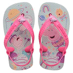 Havaianas Mixte bébé Baby Peppa Pig Tongues, Ballet Rose, 20 EU