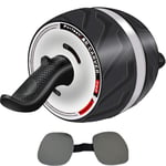 POIUYT Fitness Ventre Roue Multifonctionnel Dispositif Abdominal Roue Abdominales pour l'entraînement Musculaire et la Musculation Gym Fitness et l'entraînement des Abdominaux,Bleu