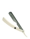 Parker Parker Ptw - White Abs Handle Push Type Barber/Straight Razor Vit