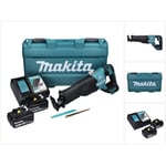 Makita DJR 187 RTK Scie sabre sans fil 18 V brushless + 2x Batteries 5,0 Ah + Chargeur + Coffret