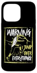 iPhone 14 Pro Max Parkour Free Running Traceur Vintage Warning I Jump Over Case