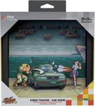 Pixel Frames Street Fighter II : Car Scene - 23 x 23 cm Neuf