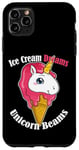 iPhone 11 Pro Max Ice Cream Dreams Unicorn Beams Sweets Magical Treat Case